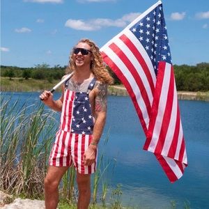 Chubbies USA Overalls
